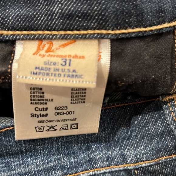 Vintage Citizens of Humanity low waist cropped jeans - Picture 9 of 11